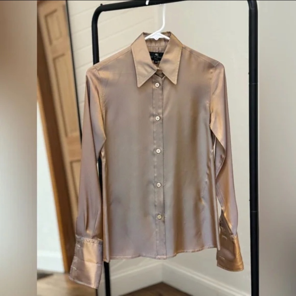 Etro French cuff shirt, size 38EU